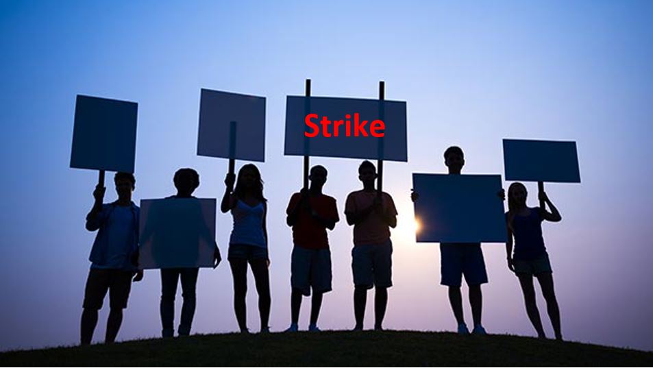 Countrywide strikes from today as trade union actions continue