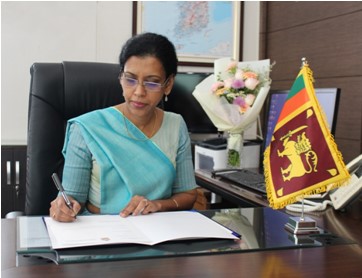Ambassador-designate of the Democratic Socialist Republic of Sri Lanka to the Republic of Korea, assumes duties