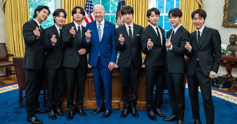 US President Joe Biden Praises BTS For Raising Awareness In Anti-Asian Hate Crimes And The Messages They Communicate