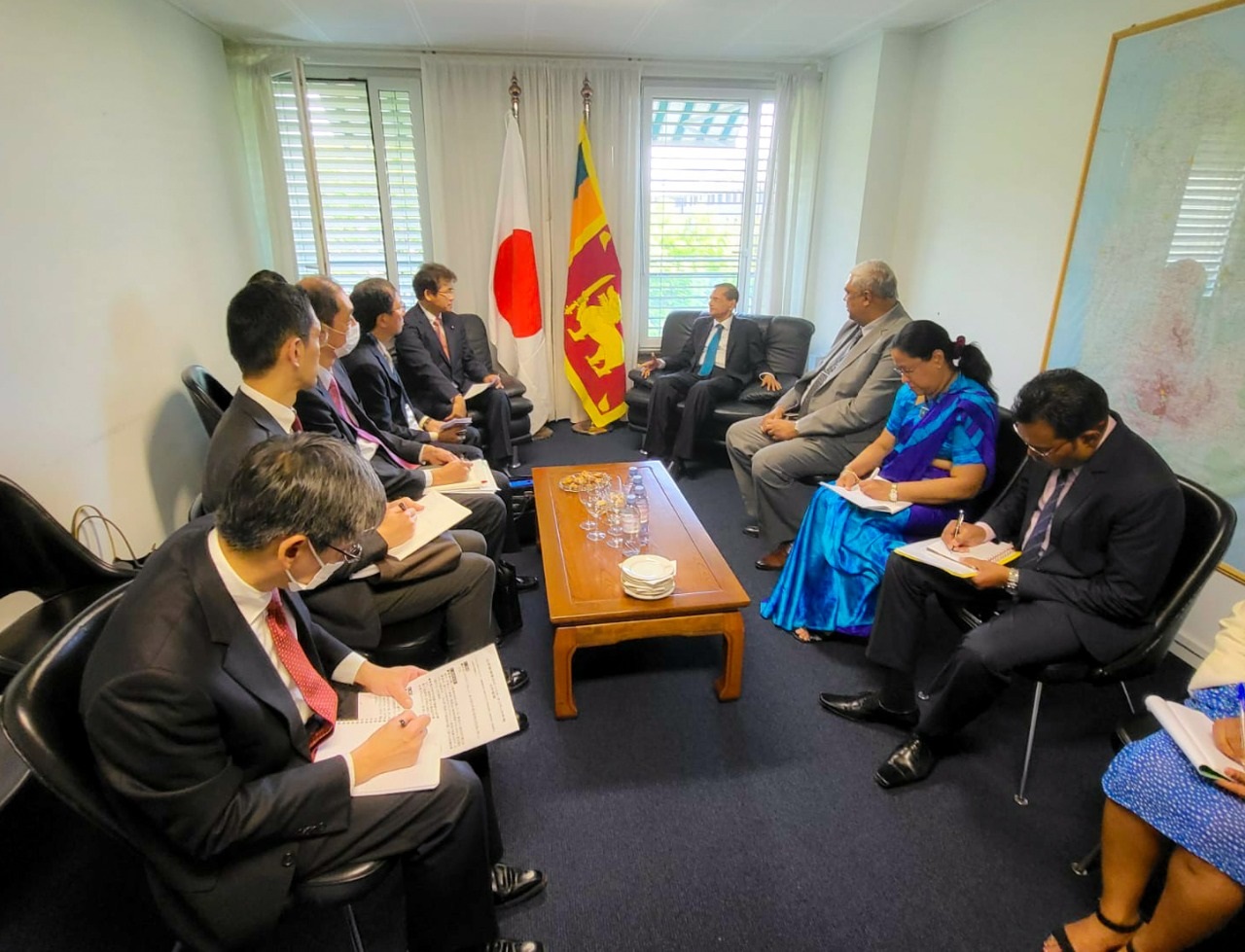 Sri Lanka stresses importance of relations with Japan