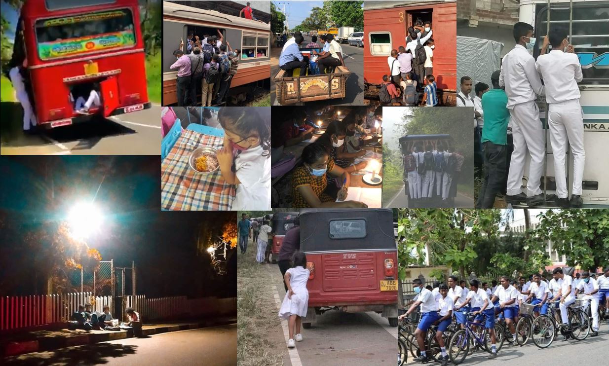 Sri Lanka education sector collapsed due to economic crisis