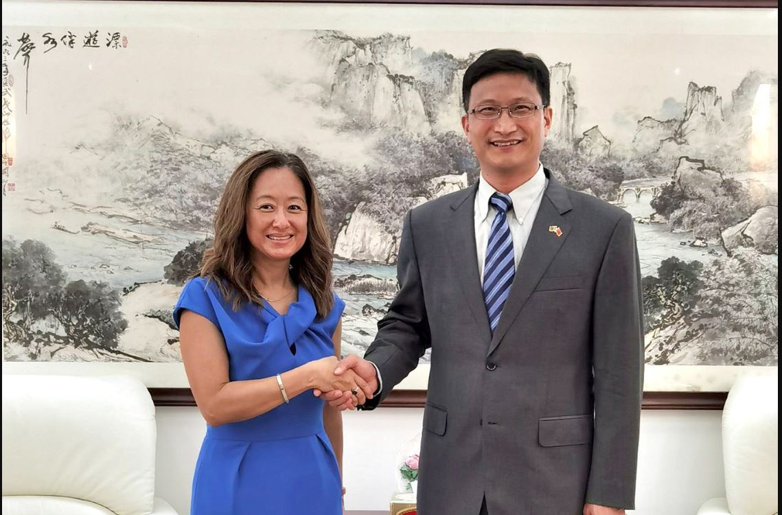 Chinese Ambassador met US Ambassador