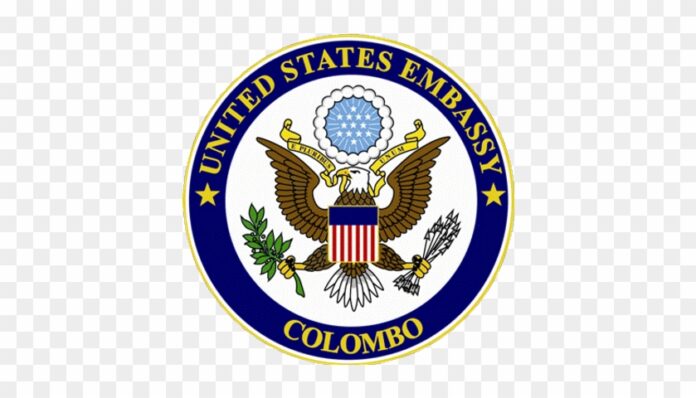 The US Embassy Colombo in Sri Lanka