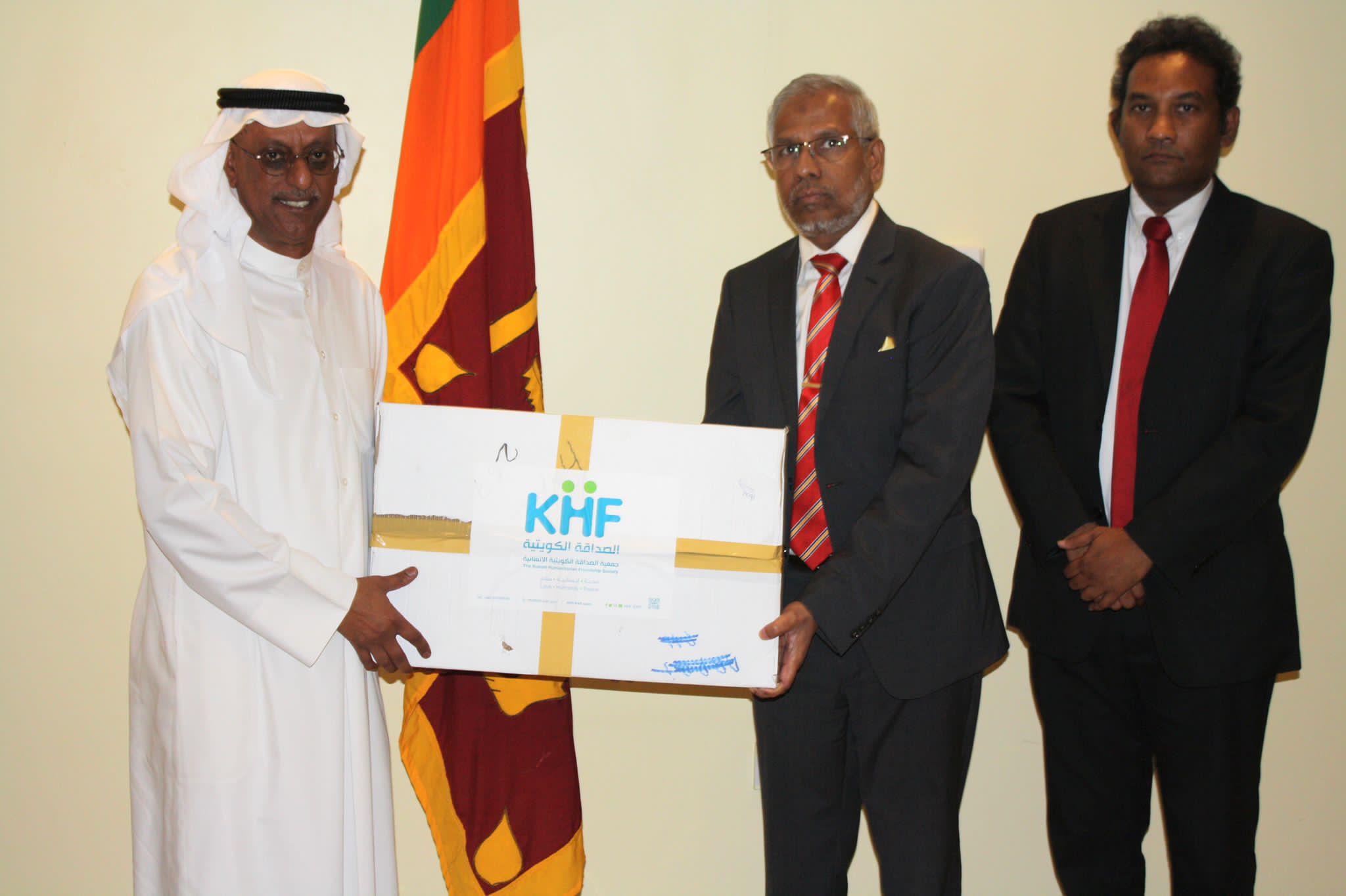 The Kuwait Humanitarian & Friendship Society donates USD 10,000 worth medical items