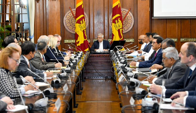 Foreign ambassadors assure the President their support to recover Sri Lanka from the economic crisis