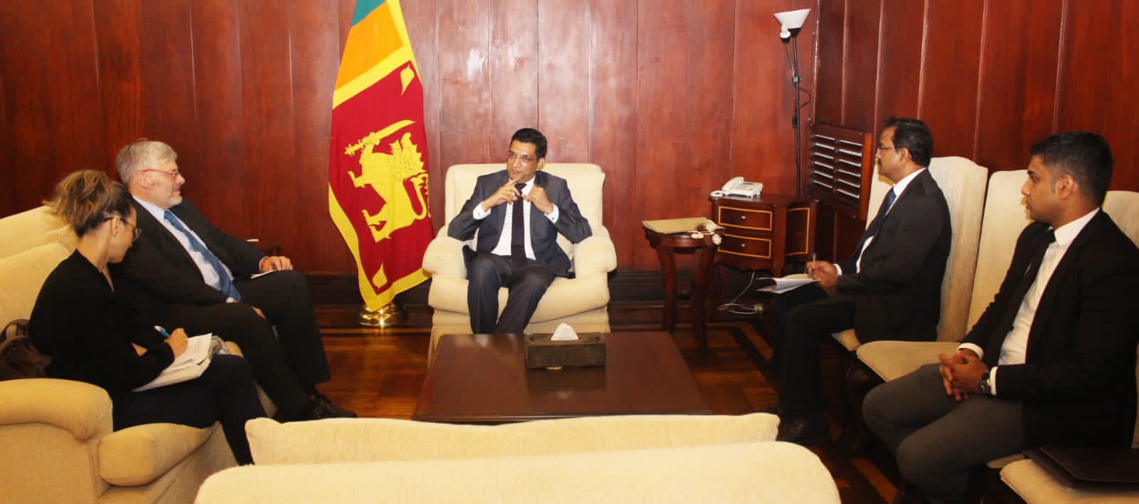 Ambassador of Israel to Sri Lanka Gilon calls on Foreign Minister Sabry