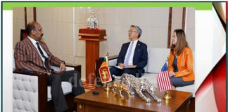 U.S. Assistant Secretary Donald Lu meets Defence Secretary