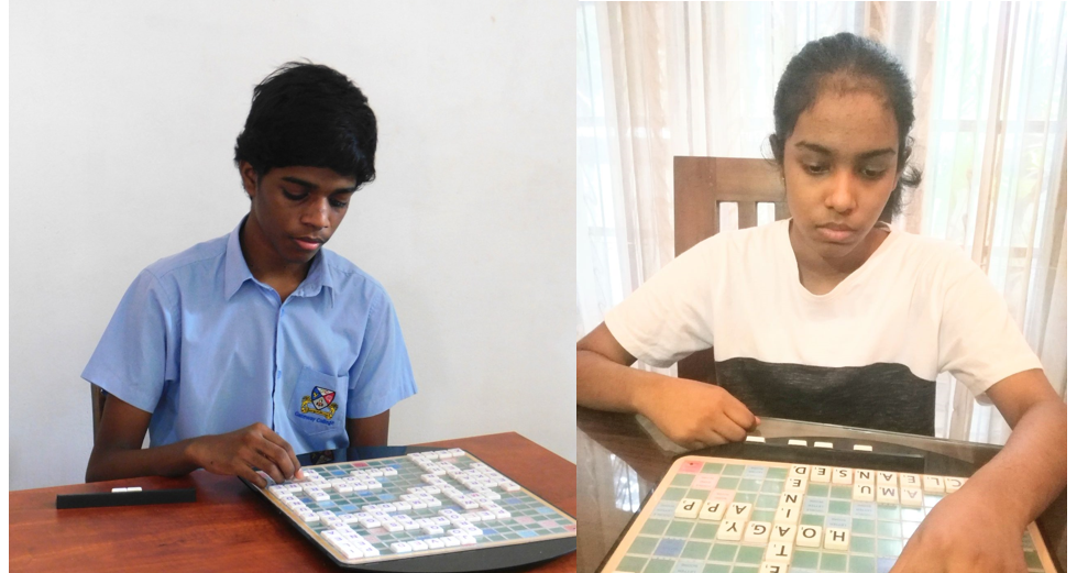 Adheesha Wins Group Stage of World Youth Scrabble Championship 2022