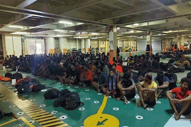 Sri Lankan migrants rescued off Vietnam in stable conditions