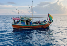 India rescued 4 SriLankan fishermen