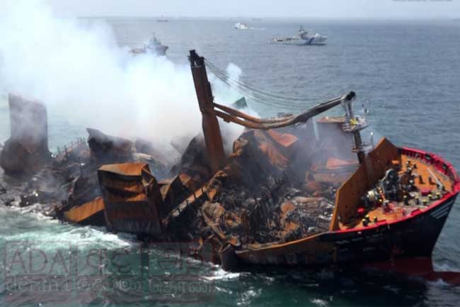 Sri Lanka to lose USD 6.4 bn in compensation for X-Press Pearl maritime disaster