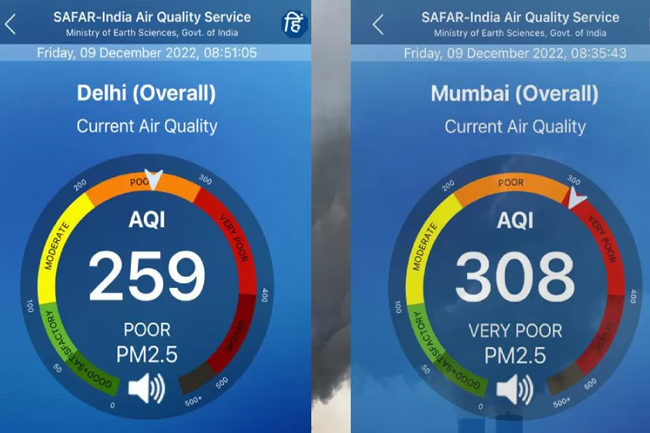 Air in Mumbai getting worse than smog-filled Delhi