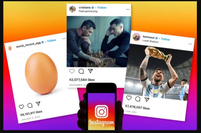 Lionel Messi’s World Cup winning photo becomes most liked EVER on Instagram, overtaking an egg and smashing Cristiano Ronaldo’s record