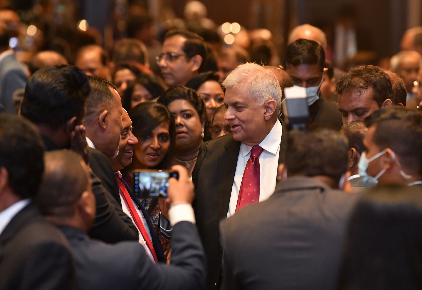 <strong>Felicitation ceremony organized by the learned community for President Ranil Wickremesinghe on his completion of 50 years at the Bar</strong>