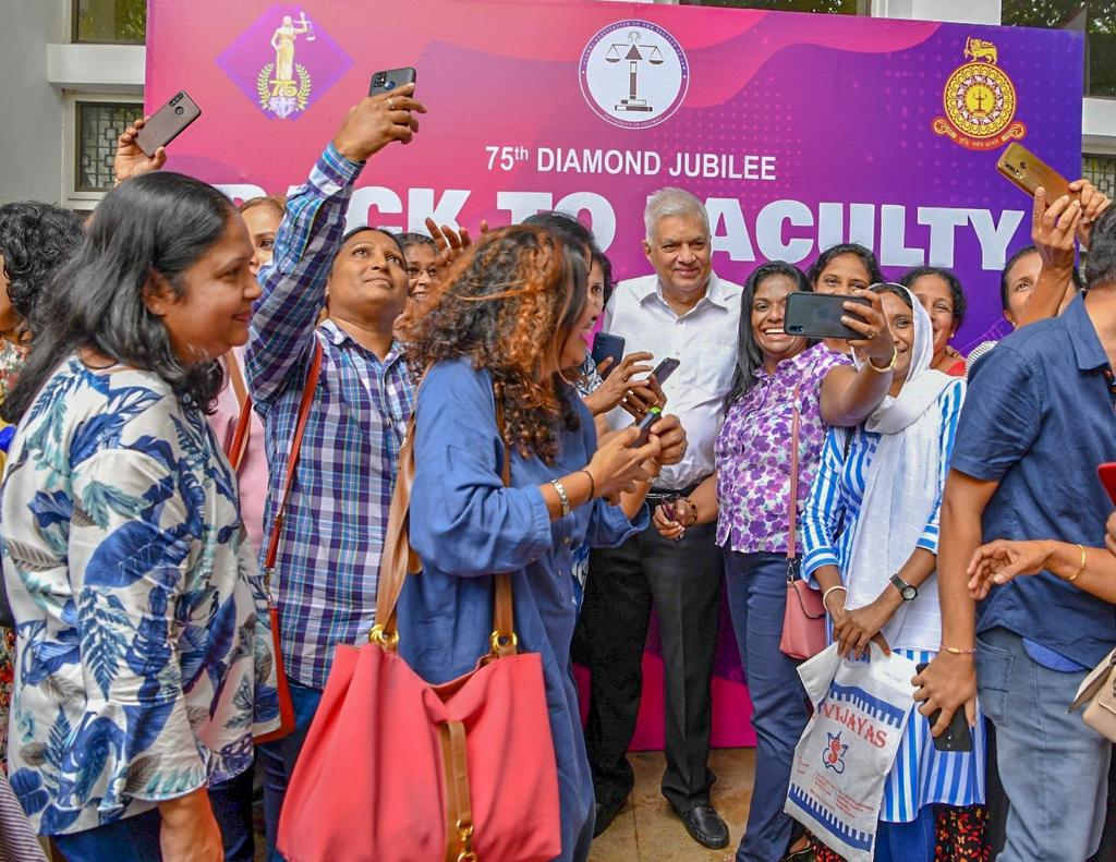 President participates in Colombo Law Faculty 75th Diamond Jubilee