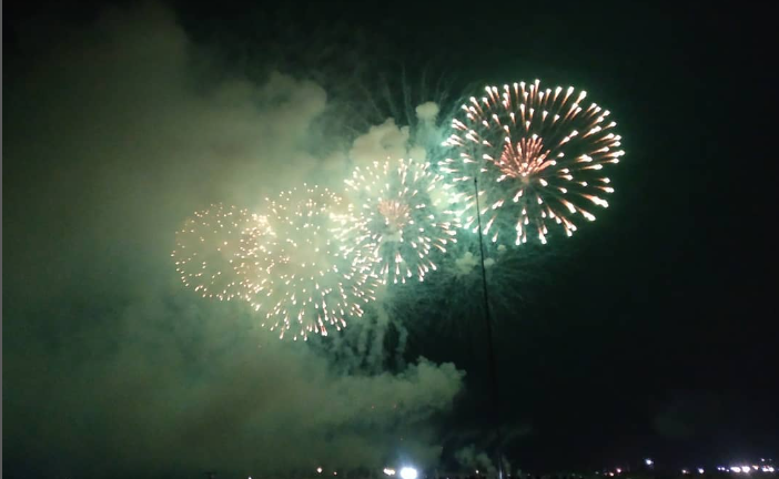 Welcome 2023. Grand Fireworks at Port City Colombo - Image Dinesh De Alwis