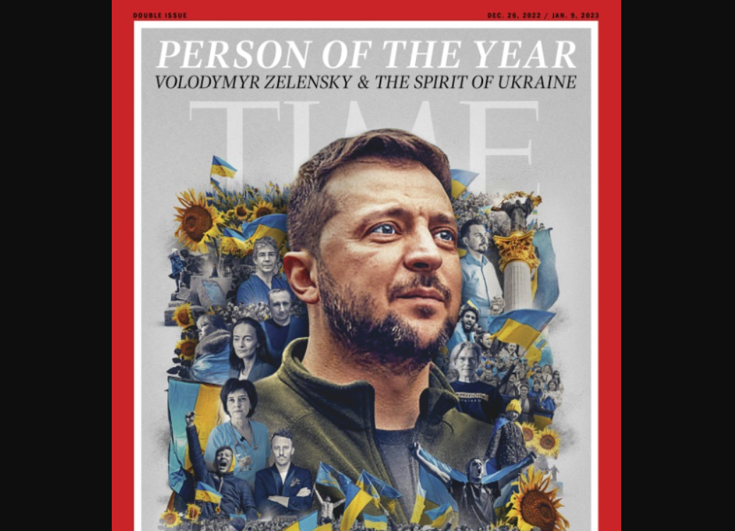 Time Magazine Names Ukraine’s Zelensky Person Of The Year