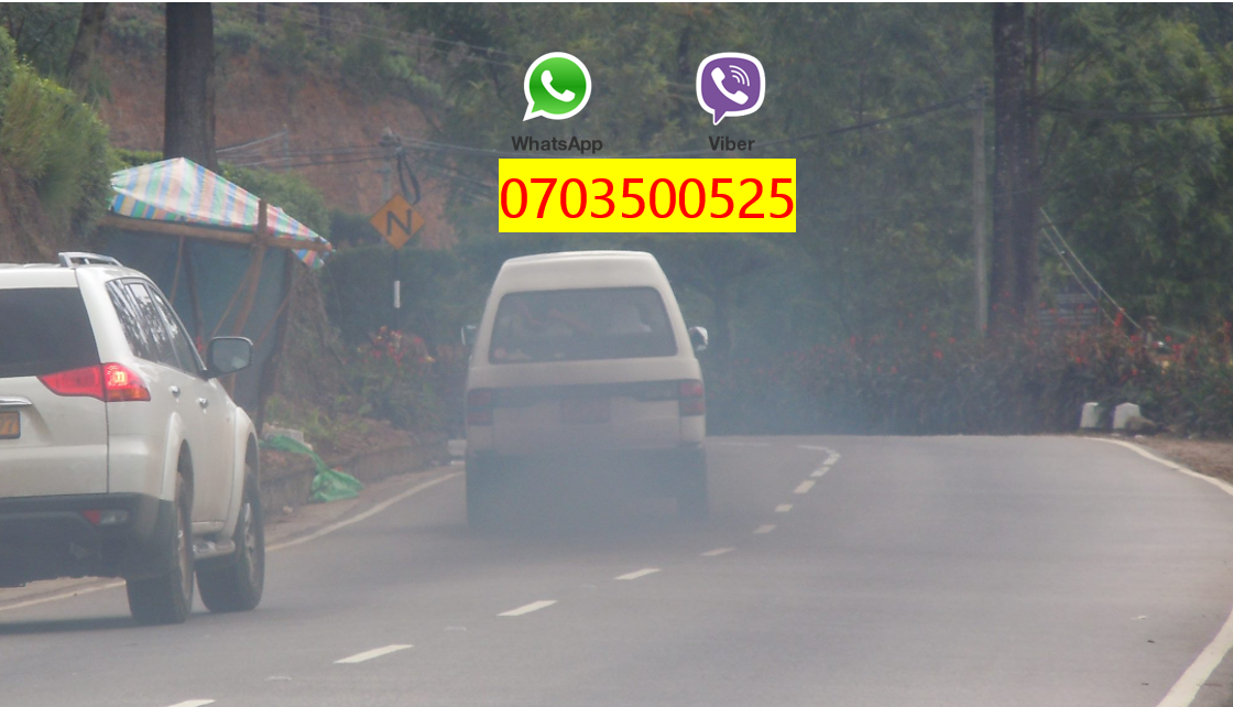 Become a voluntary smoky vehicle spotter -Lets clear the Air. Contact 0703500525