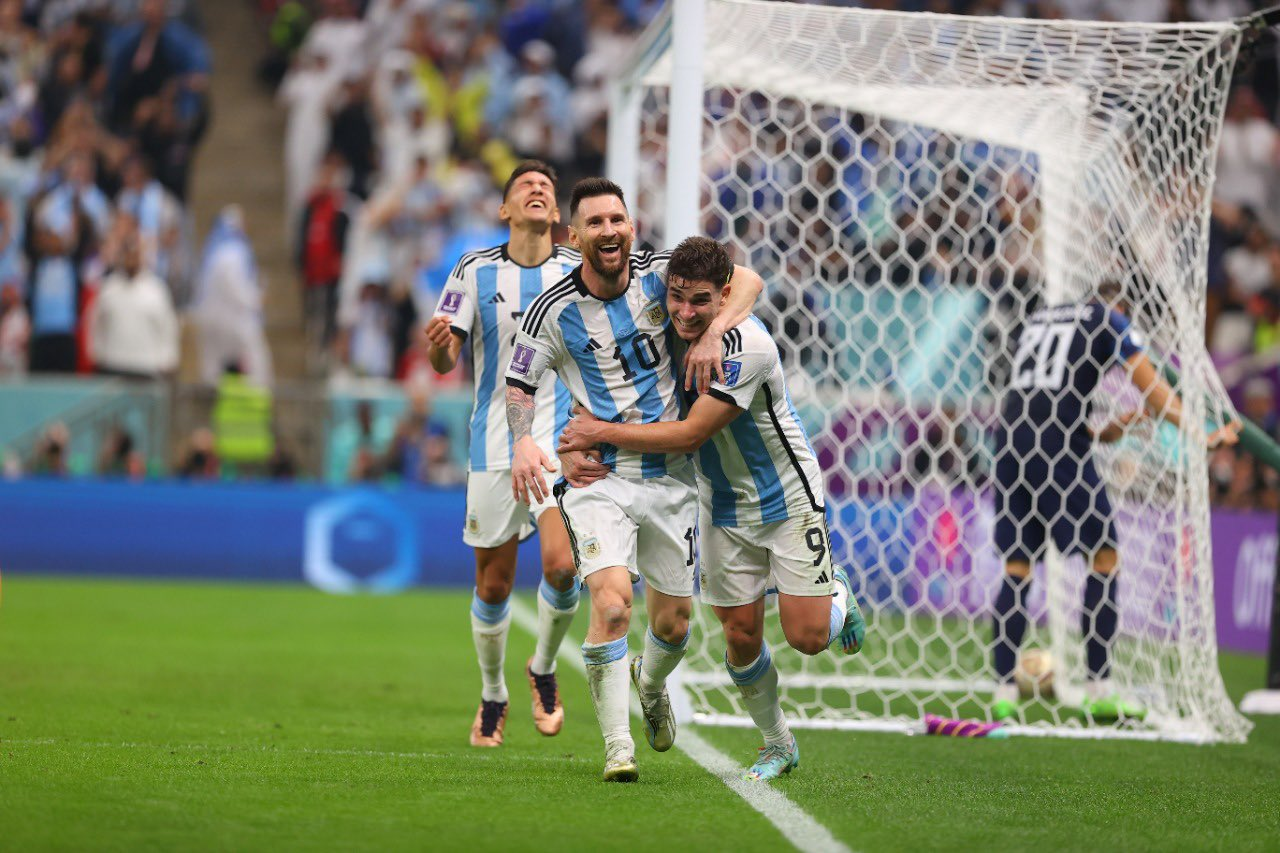 Argentina wins 3-0 FIFA World Cup semi-final against Croatia