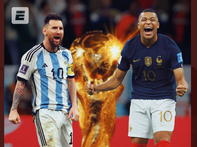 France and Argentina FIFA World Cup December 18