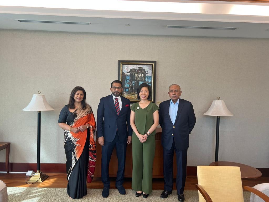 Transit visit of State Minister of Foreign Affairs to Singapore