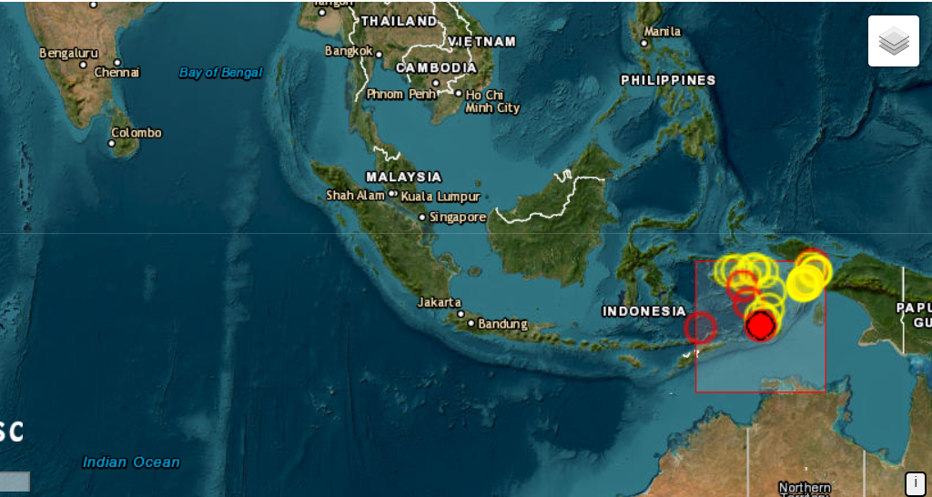 Indonesia earthquake: Tsunami alert issued after 7.6-magnitude quake strikes