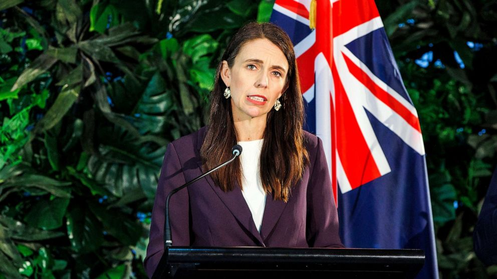 Jacinda Ardern New Zealand PM to step down next month
