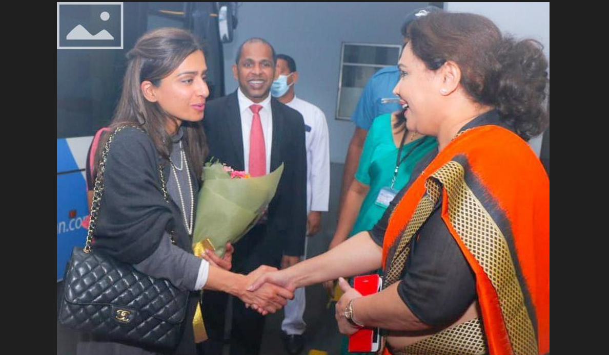 Pakistan Minister of State for Foreign Affairs arrived in Sri Lanka
