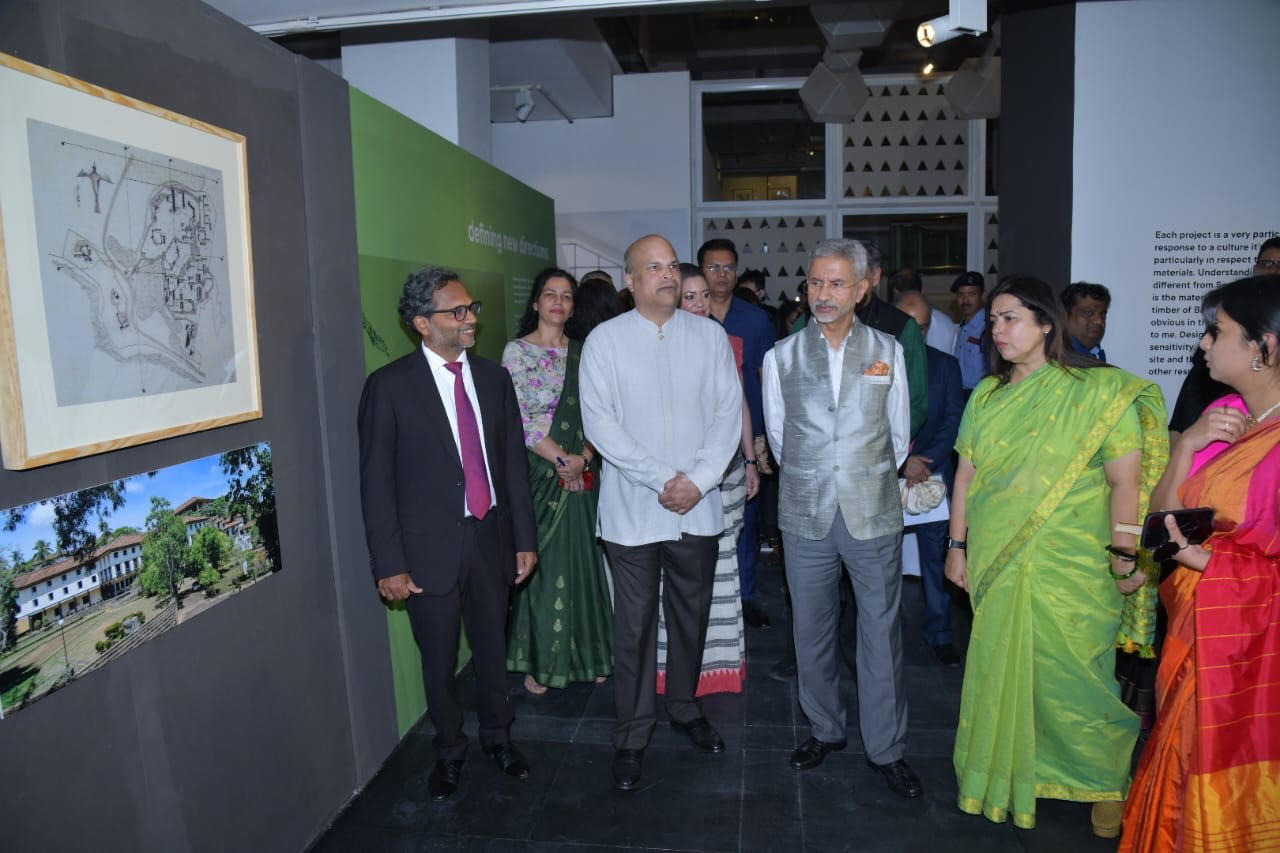 EAM Dr. S. Jaishankar inaugurates “Geoffrey Bawa ” Exhibition