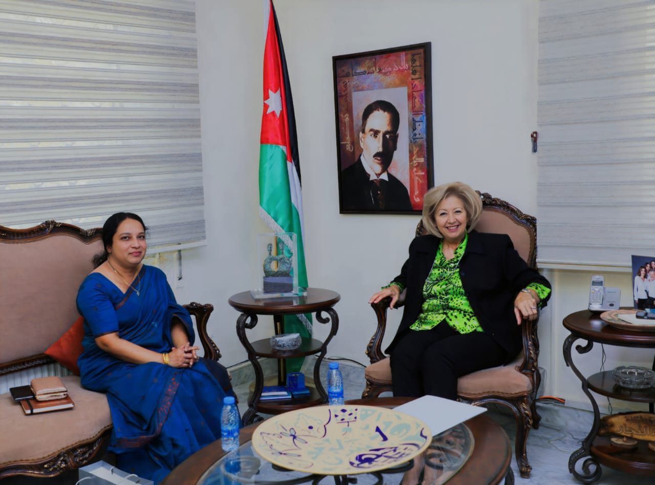 Ambassador of Sri Lanka to Jordan pays a courtesy call on Minister of Culture of Jordan