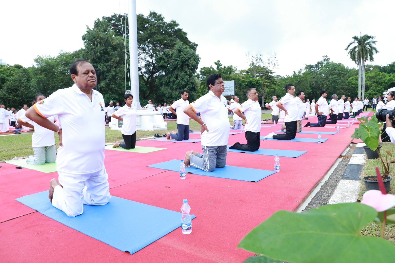 ‘Yoga for Vasudhaiva Kutumbakam’ comes alive at Independence Square in Colombo