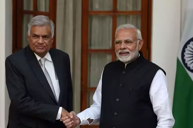 President Ranil returns to island after concluding India visit