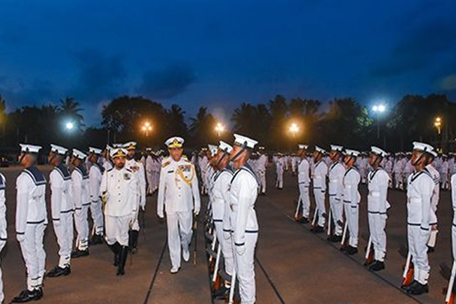 Three hundred and thirty Navy recruits pass out in Boossa