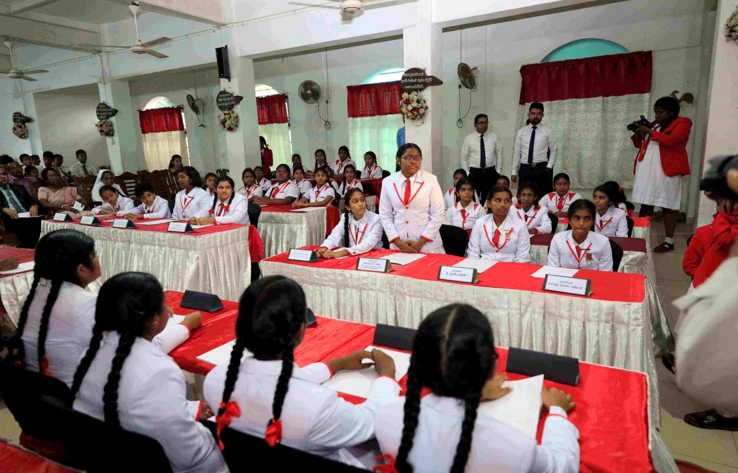 Student Parliament of Ratnapura Convent of The Child Jesus National School held in a grand manner