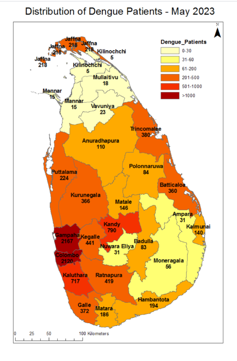 Destroy mosquito breeding places as dengue spreading in Sri Lanka