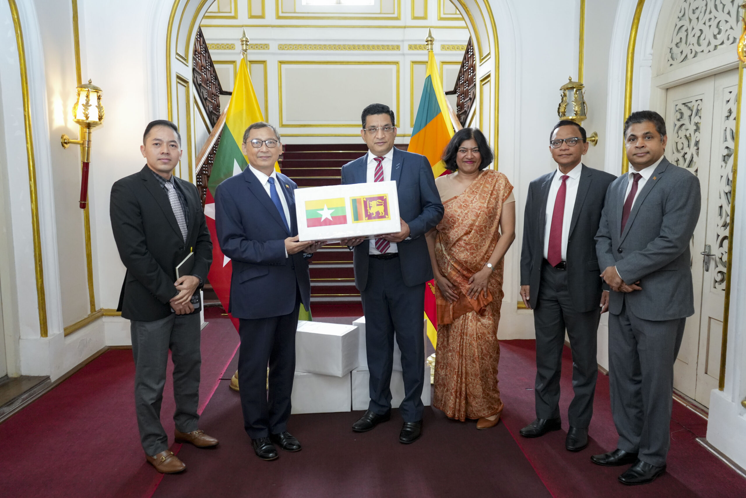 Sri Lanka Extends Support to Cyclone MOCHA Victims in Myanmar with Ceylon Tea Donation