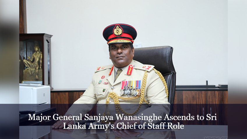 Sri Lanka Army appoints new Chief of Staff
