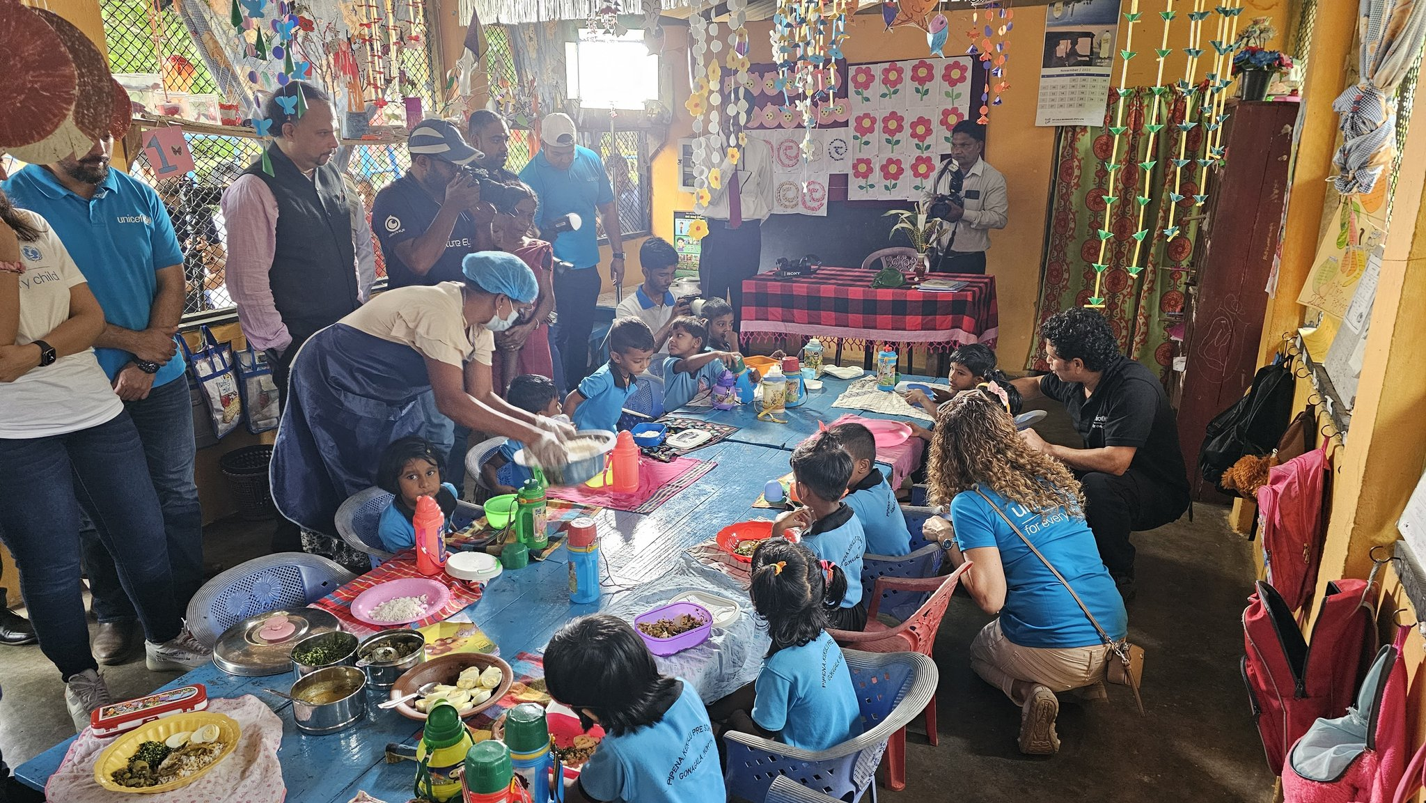 Indian Cricket Legend Sachin Tendulkar Joins Forces with UNICEF in Sri Lanka, Visits Preschool in Sabaragamuwa Province