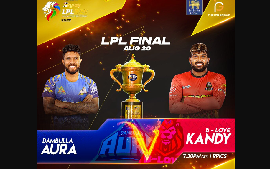 B-Love Kandy won the LPL 2023 Final beating Dambulla Aura