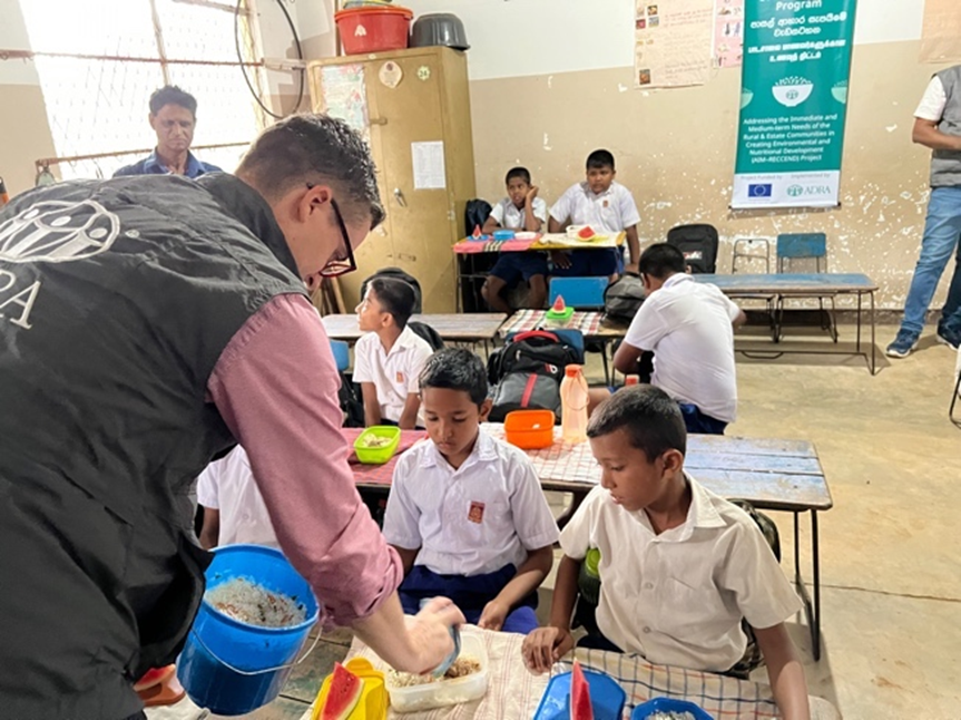 EU Supports School Feeding Programs through ADRA to Tackle Malnutrition in Monaragala and Nuwara Eliya Districts