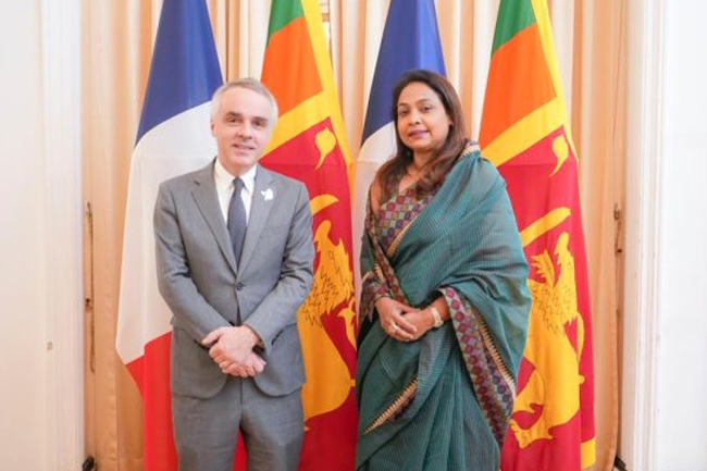Sri Lanka, France pledge to bolster relations at inaugural bilateral consultations