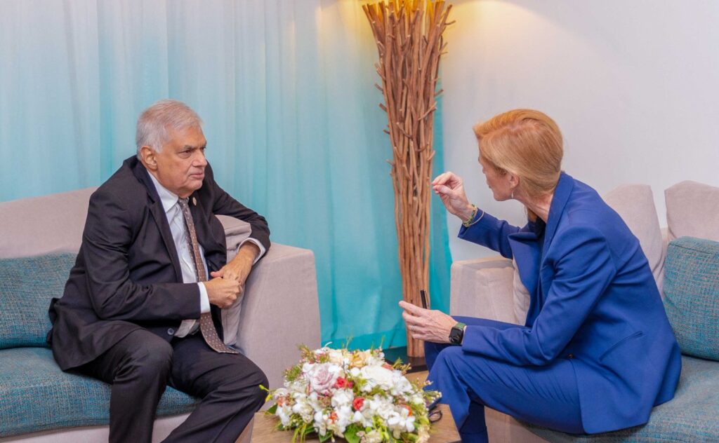 President Wickremesinghe and Ms. Samantha Power Meeting