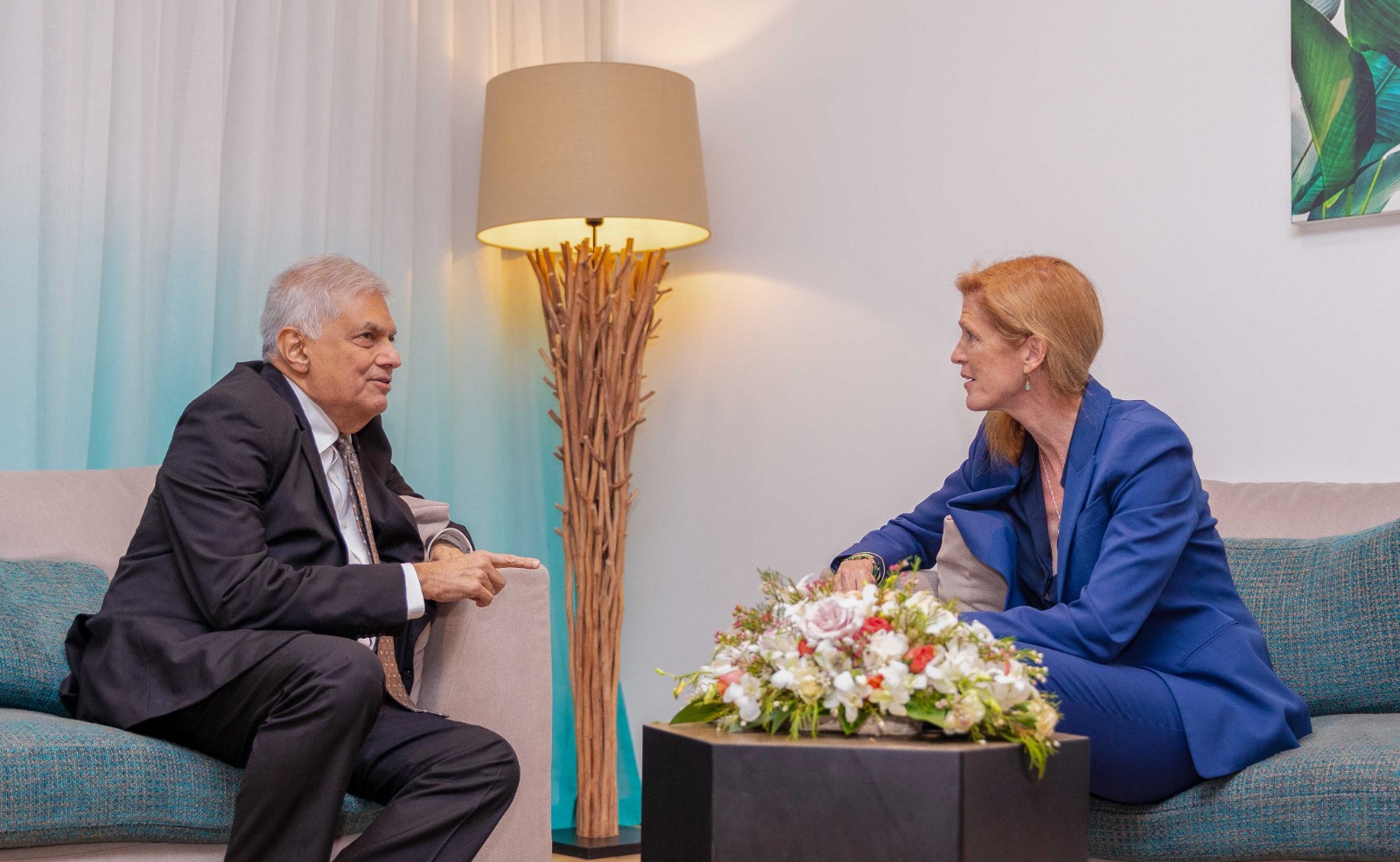 Meeting between President Wickremesinghe and Ms. Samantha Power