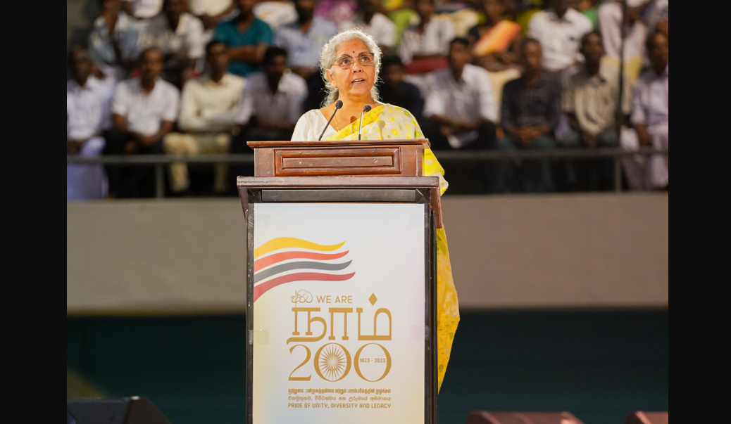 India Finance Minister Nirmala Sitharaman Commemorates #NAAM200 Celebrating the Legacy of Indian Origin Tamils in Sri Lanka