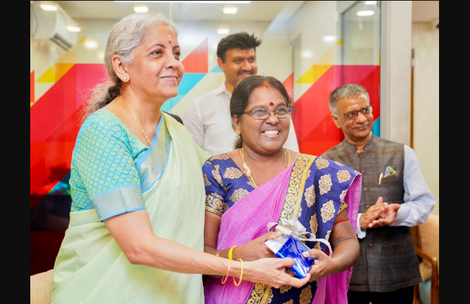 India Finance Minister Nirmala Sitharaman Inaugurates SBI Branch in Trincomalee, Sri Lanka