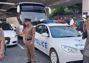 SL cricket team leaves BIA amidst tight security in private vehicles