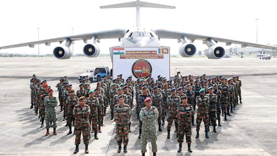 Sri Lanka-India joint military exercise ’Mithra Shakthi’ kicks off in Pune