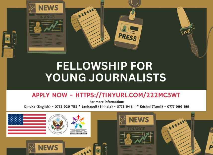 Exciting Fellowship Opportunity Empowers Young Journalists in Sri Lanka