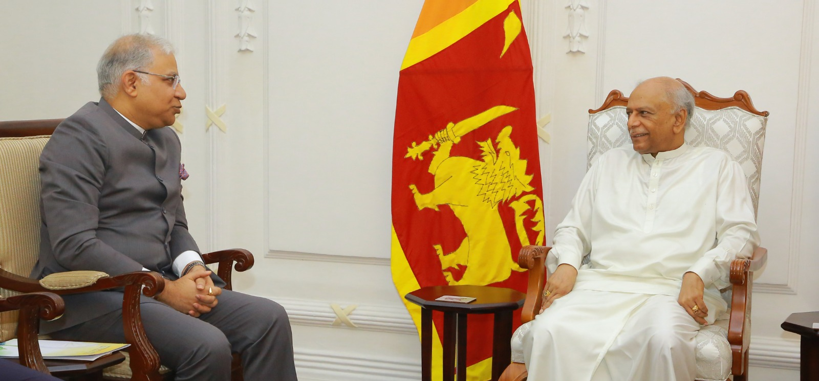 India High Commissioner Engages in Diplomatic Talks with Prime Minister Dinesh Gunawardena