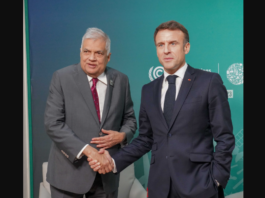 President Wickremesinghe met with French President